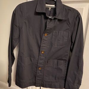 Alex Mill Garment Dyed workers Jacket washed Black Size XS